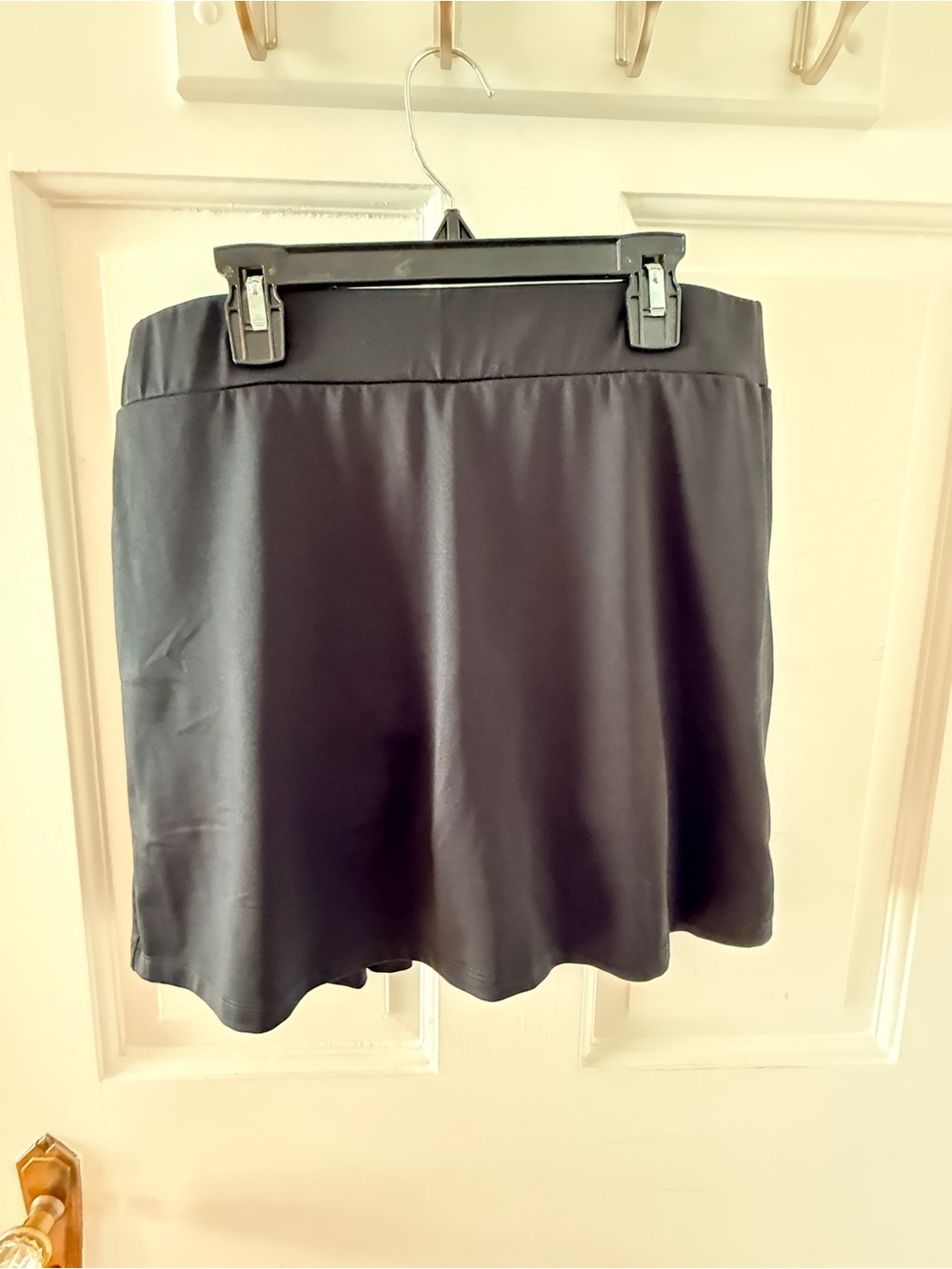 J. Crew Black Athletic Skirt - Smooth A-Line